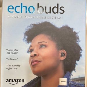 Echo Buds by Amazon and Bose slightly used